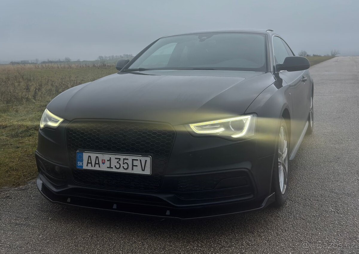 LIPKO LIPO SPOJLER AUDI A5 B8 B8.5 PREDNÉHO NÁRAZNÍKU