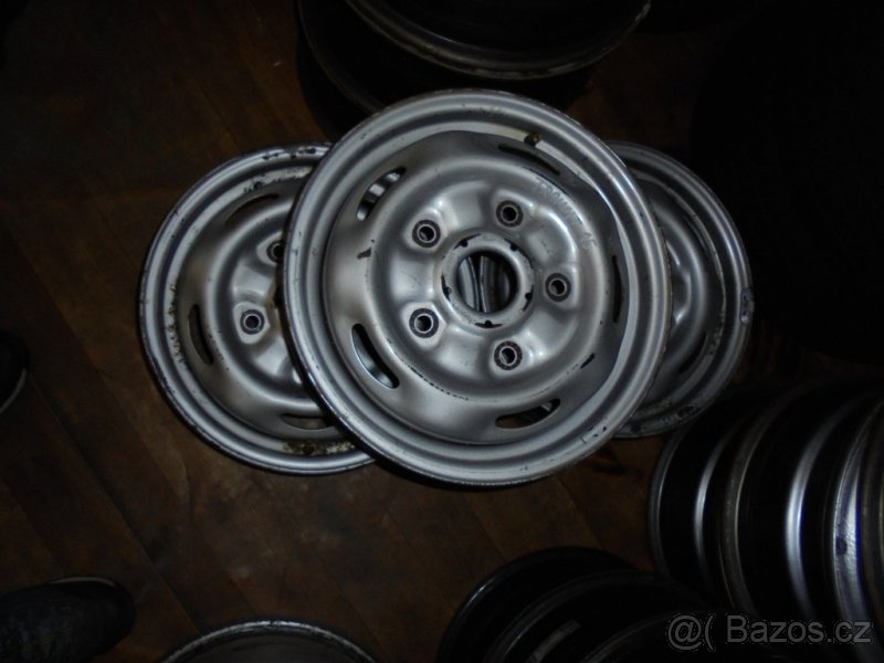 Plechové zátěžové disky Ford Transit 5x160 R15