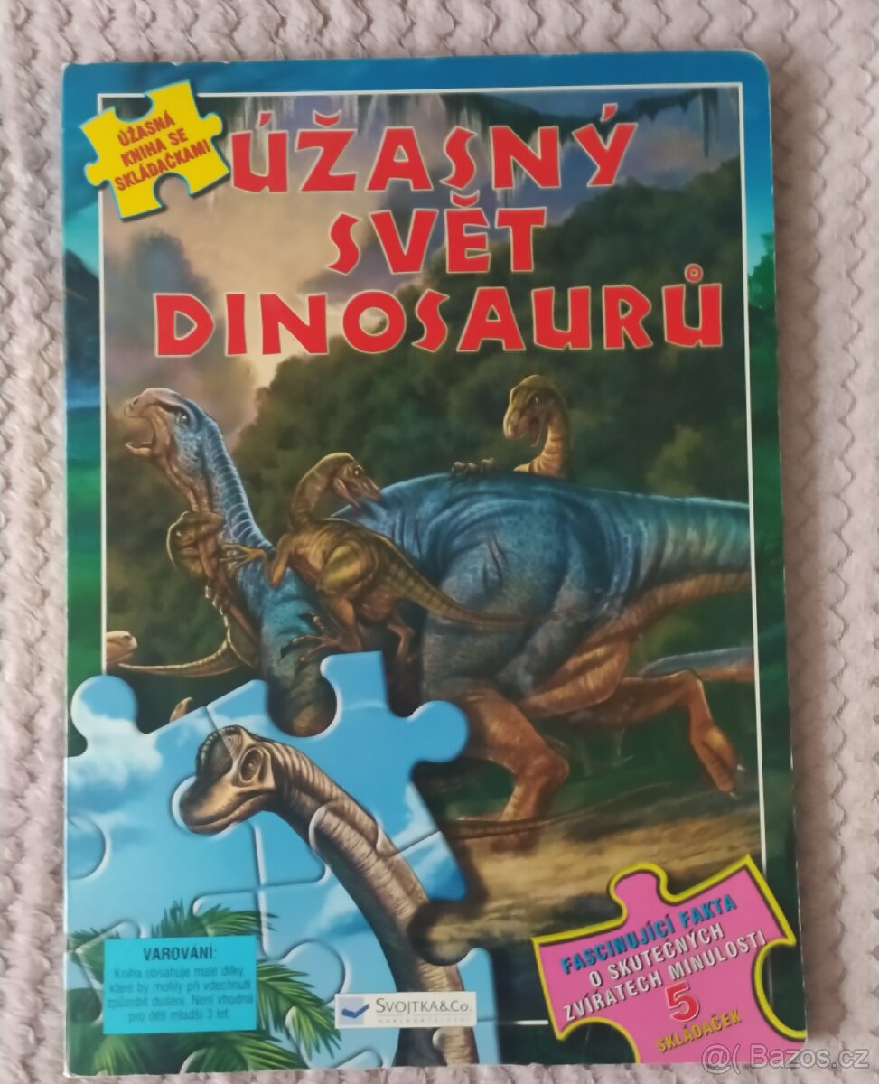 Prodám knížky o dinosaurech