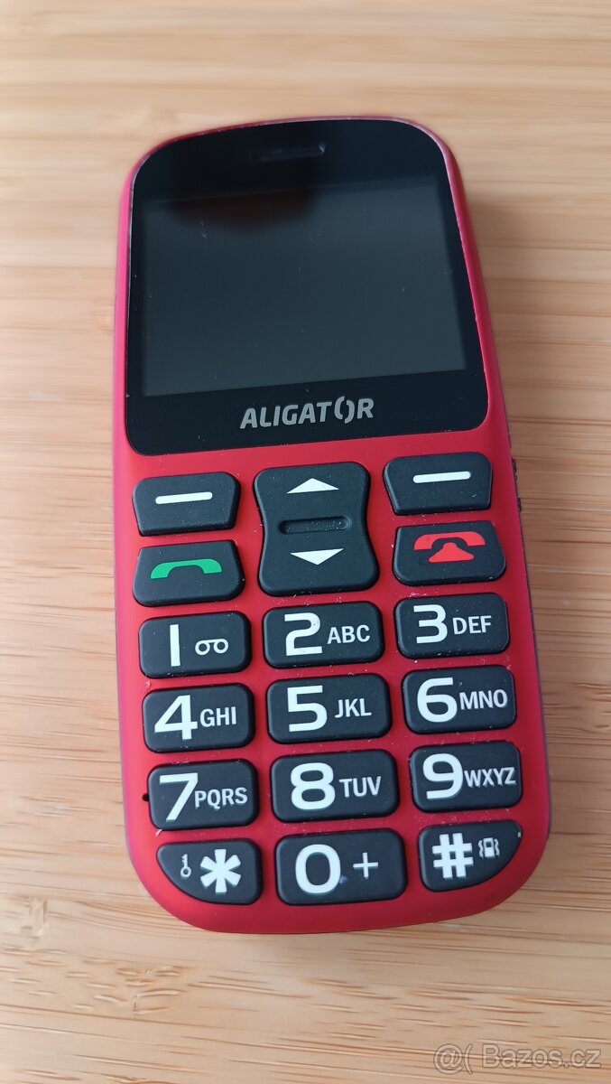 Senior mobil Aligator A690 na dvě SIM karty