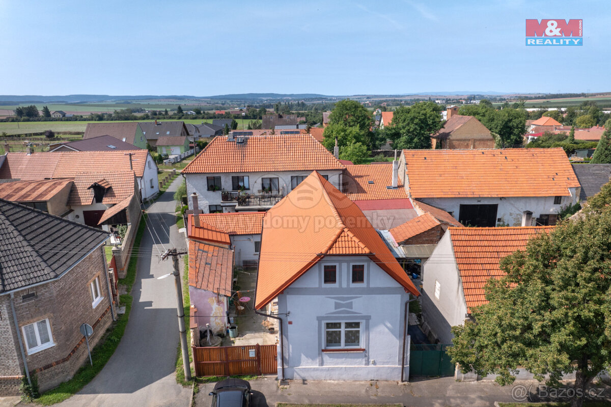 Prodej rodinného domu 3+1, v Chrášťanech u Rakovníka