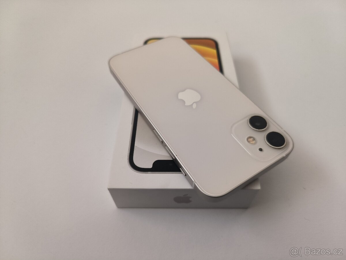 apple iphone 12 mini 64gb White / Batéria 100%