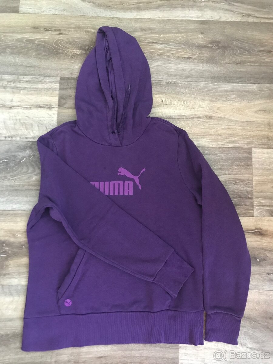 PUMA Mikina s kapucí vel XL