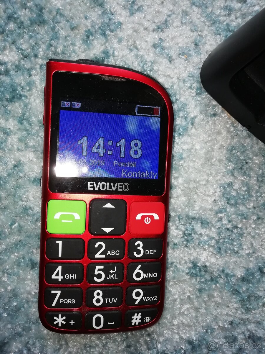 Prodám Evolveo easy phone FM - pro seniory