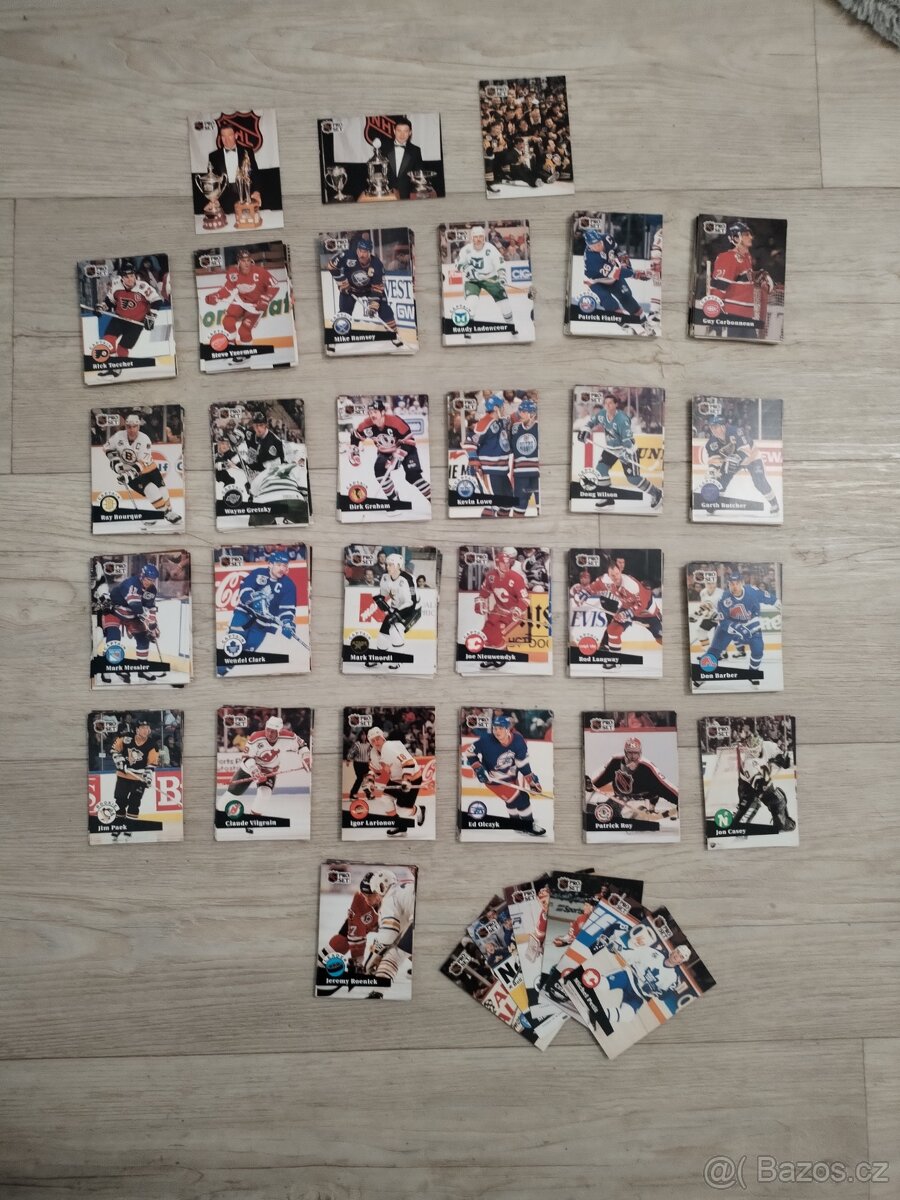 Hokejové karty PRO SET 91