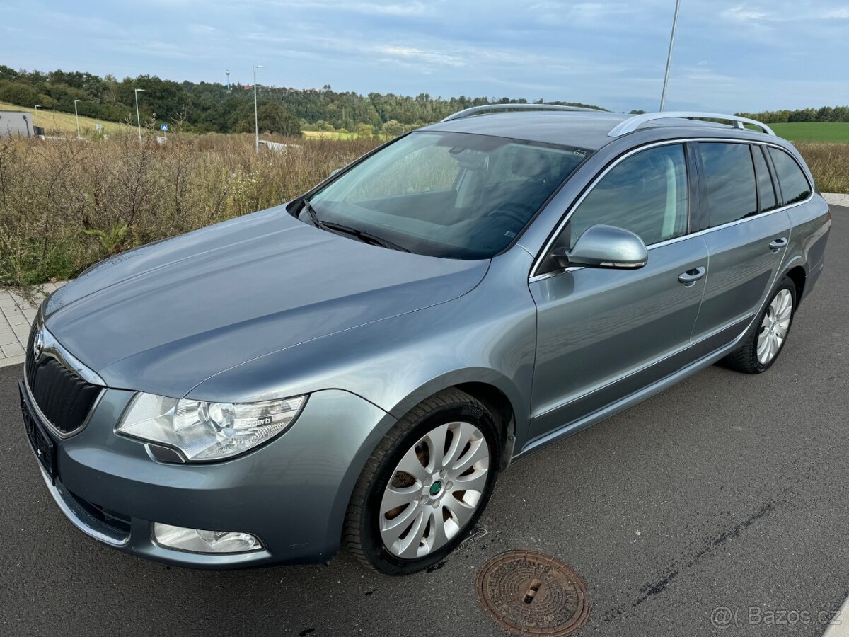 Škoda Superb II 2.0 TDI, 125kW, kůže, alu