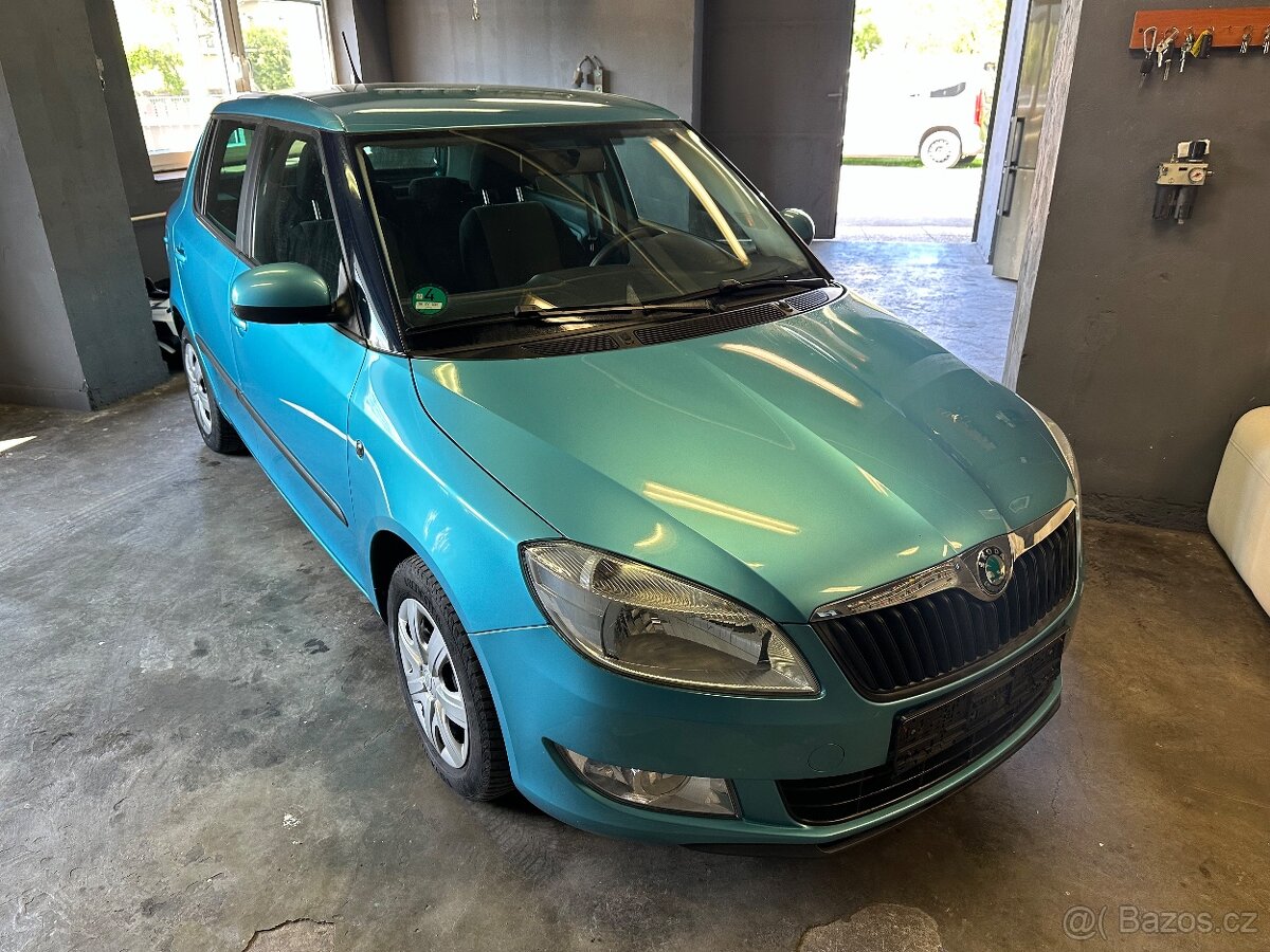 Škoda Fabia 1.2tsi-63kw-pěkný stav