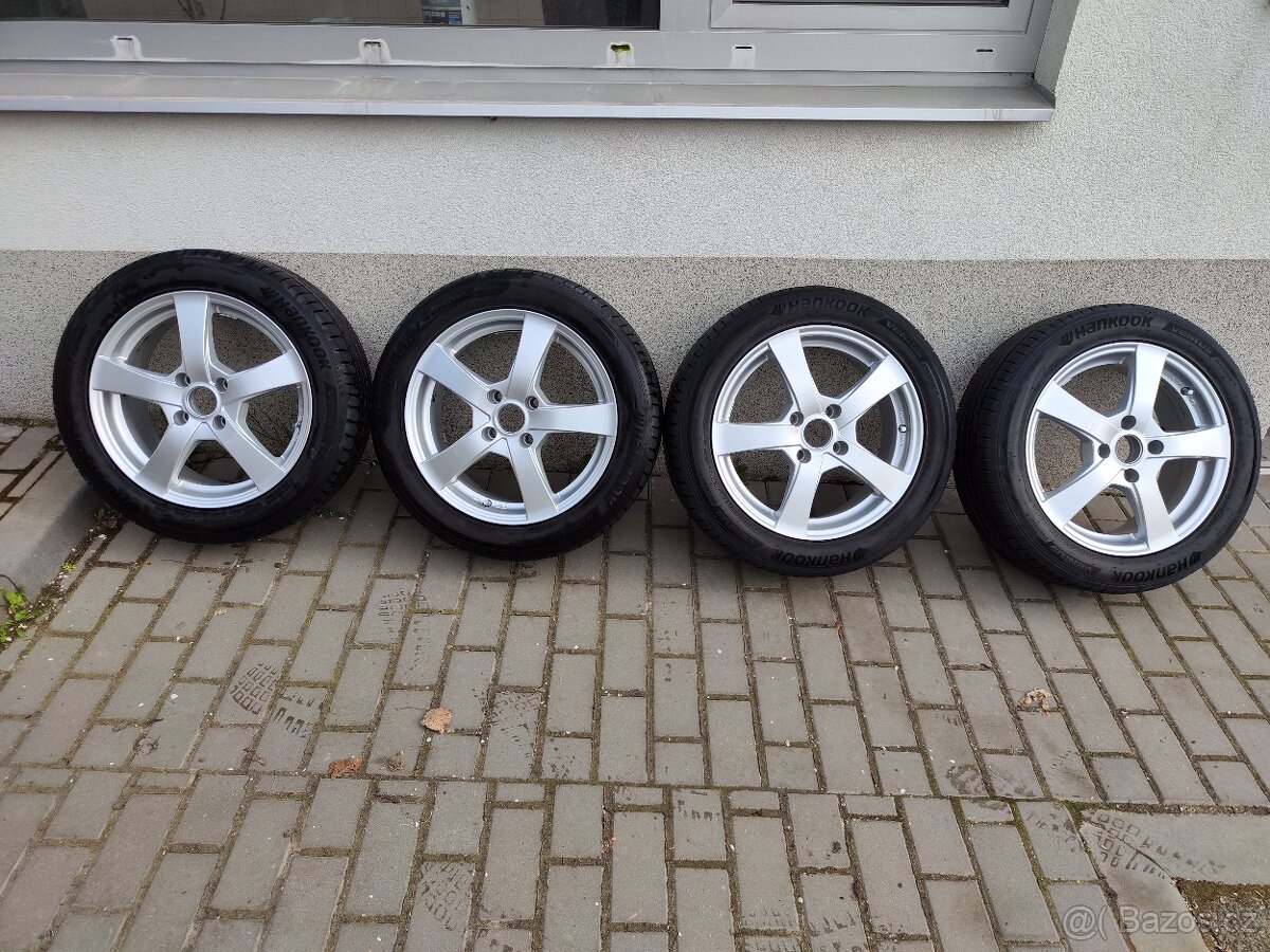 Alu kola DEZENT 4x108 R16 s pneu 205/50 R16 87V