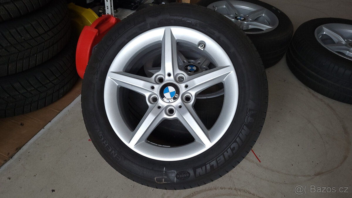 Krásná orig. letní ALU kola 16" BMW řady 1 (F20, F21) TOP