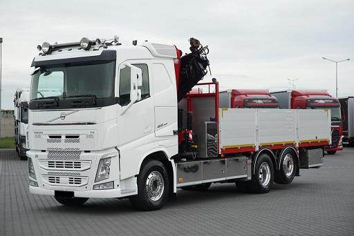 VOLVO FH460 6x2 - valník s hydraulickou rukou