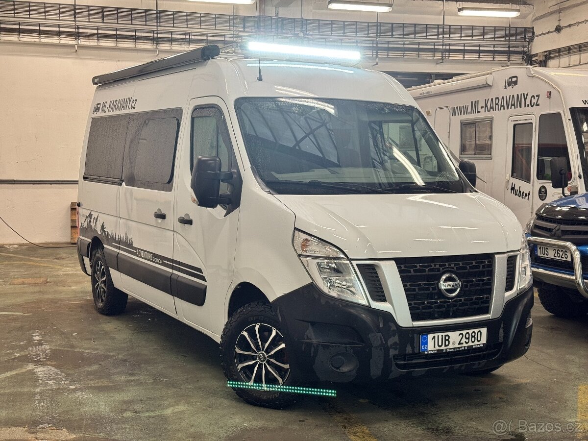 EXPEDIČNÍ OBYTNÁ DODÁVKA/NISSAN NV400/179tkm/r.v.2015/