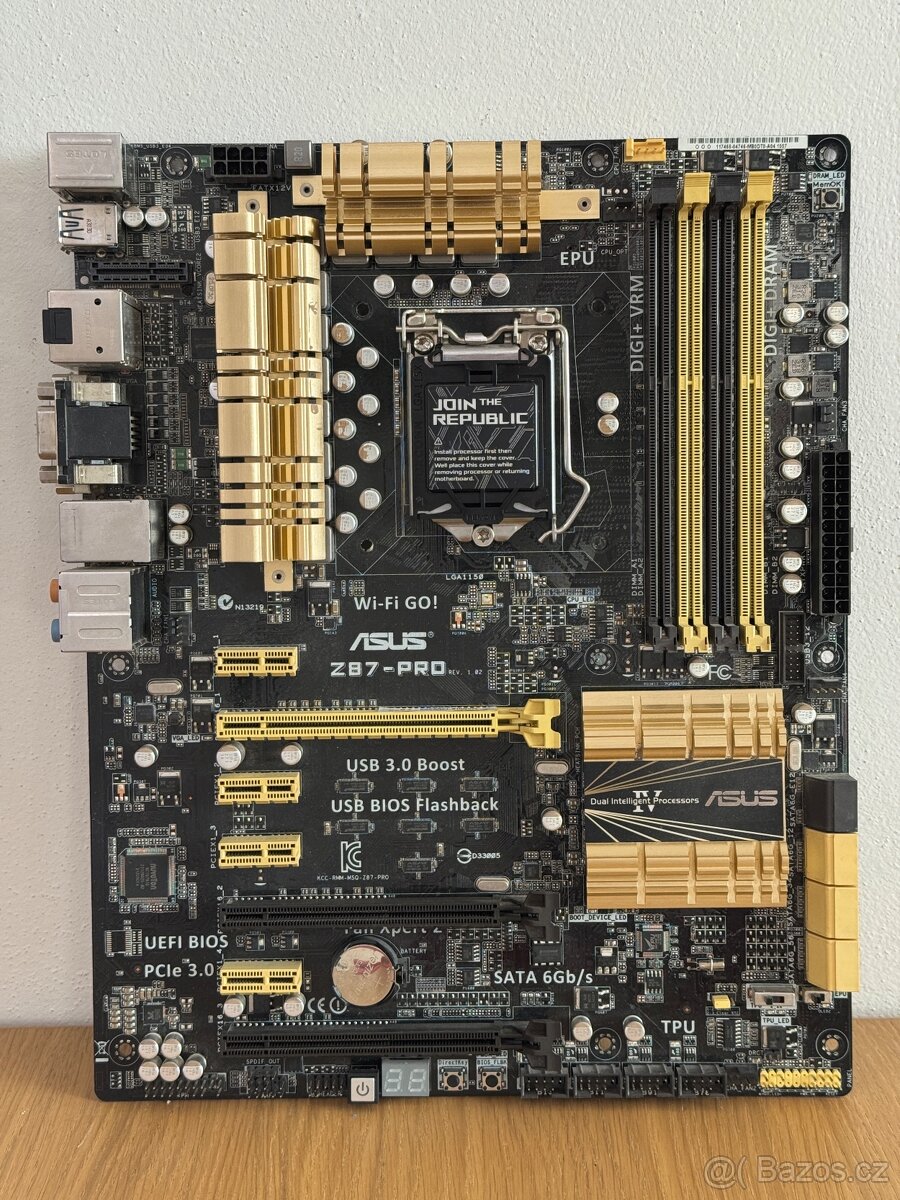 ASUS Z87-PRO - základní deska ATX, Intel LGA 1150