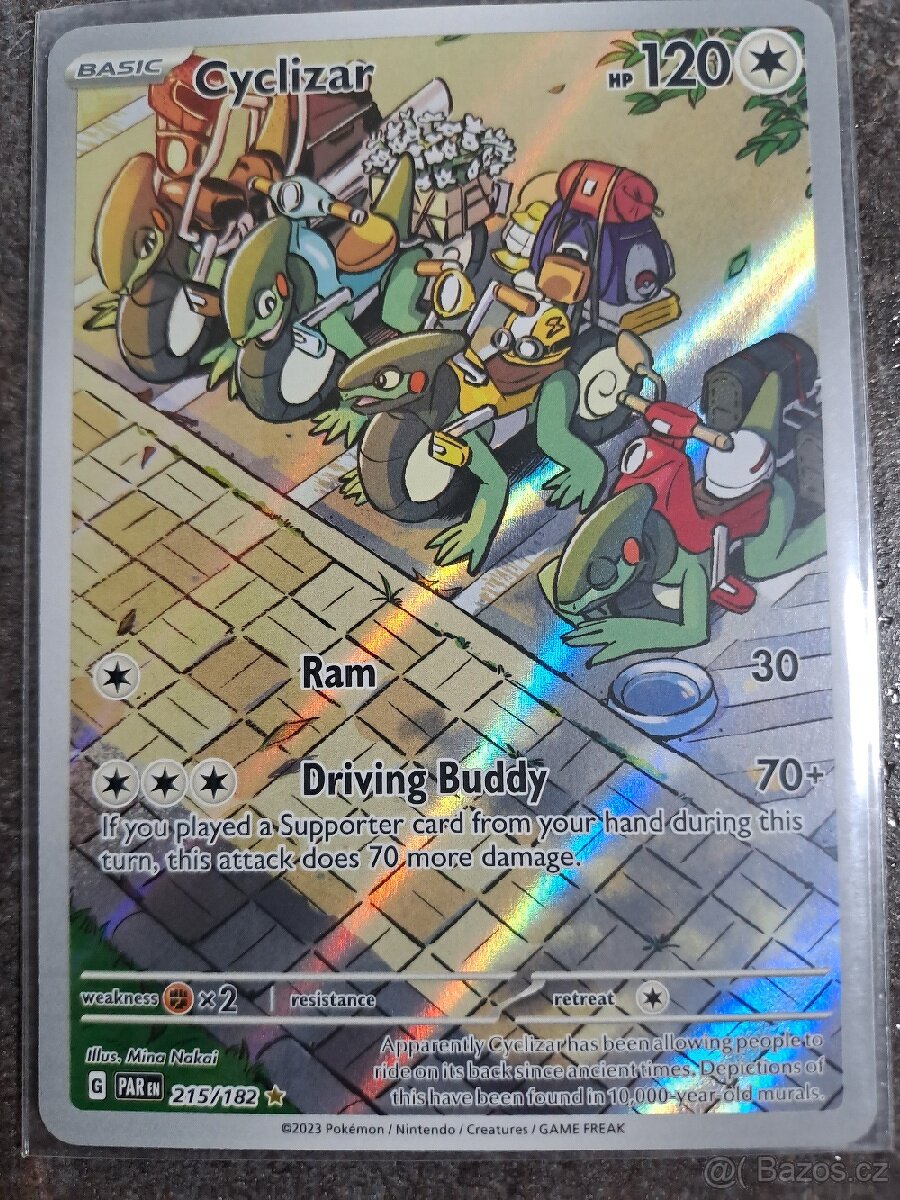 Pokemon TCG Cyclizar PAR 215