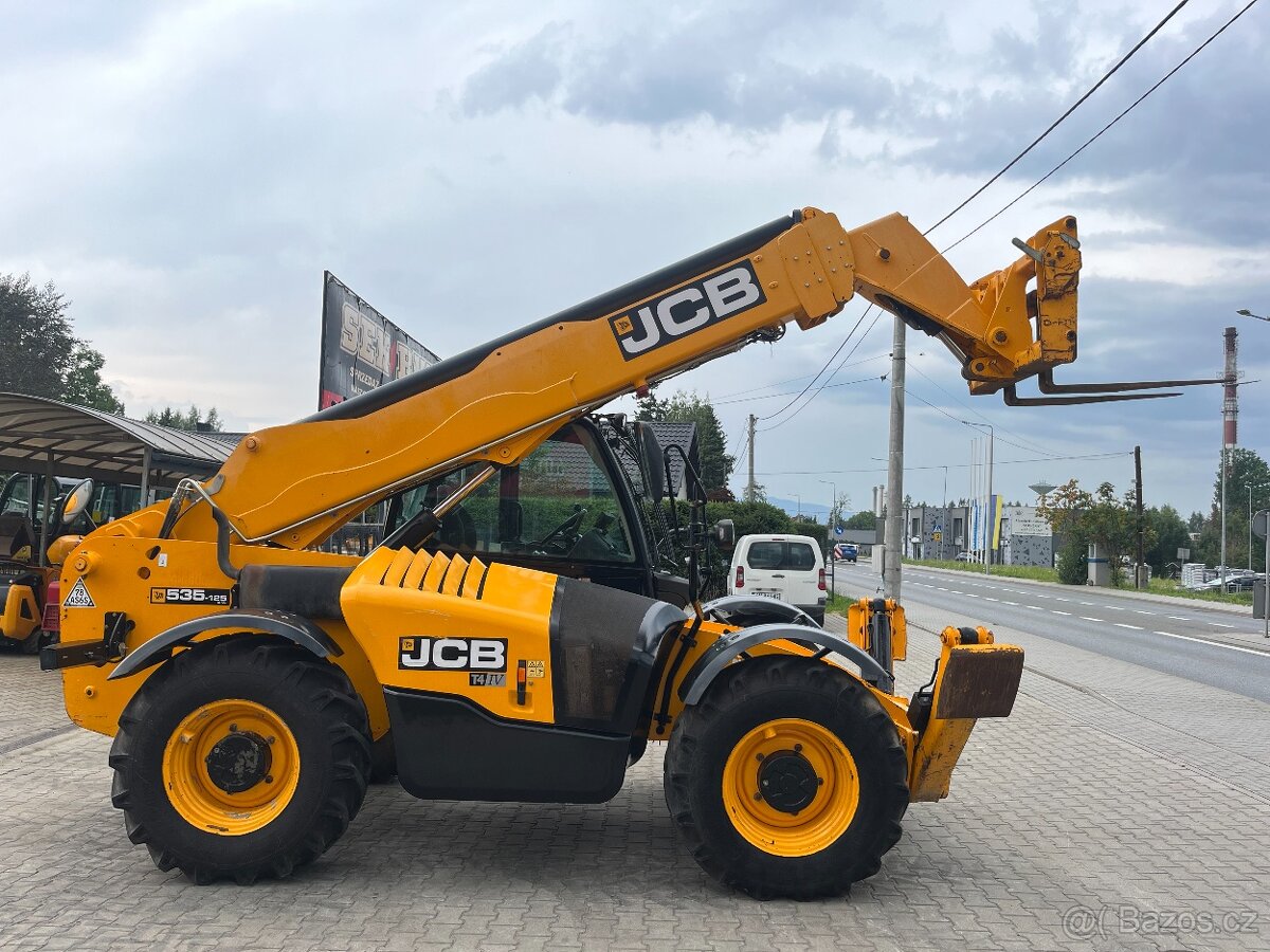 Teleskopický nakládač manipulator JCB 535-125 Hi Viz