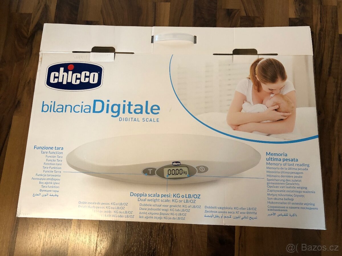 Digitální dětská váha CHICCO - ještě v záruce