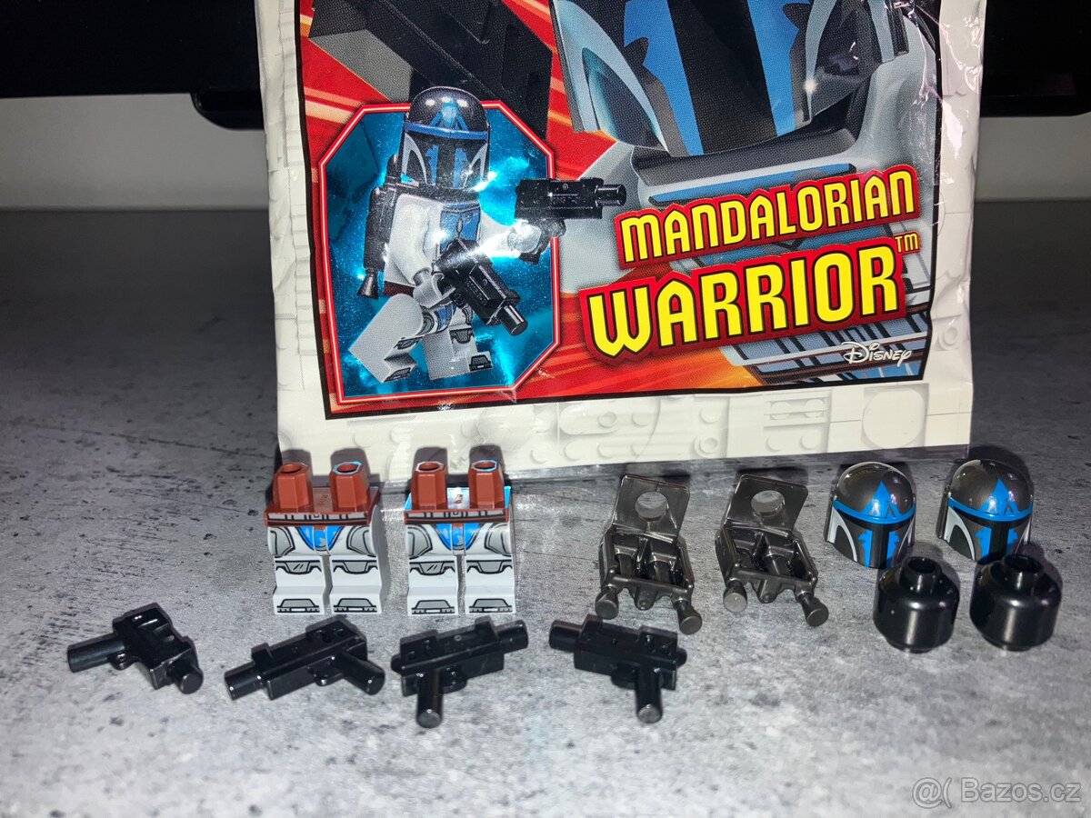 Lego Mandalorian Warrior součástky