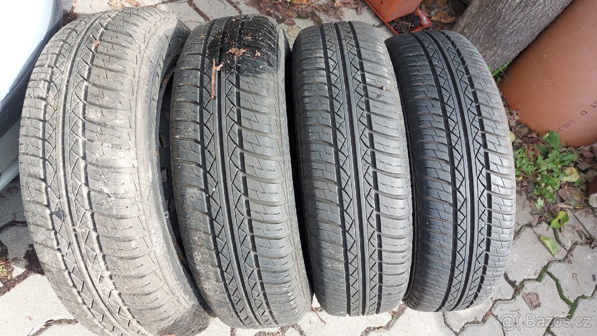 4x Kola 155/70 R13 na disku 4.5x13 ET35, 4x98 FIAT