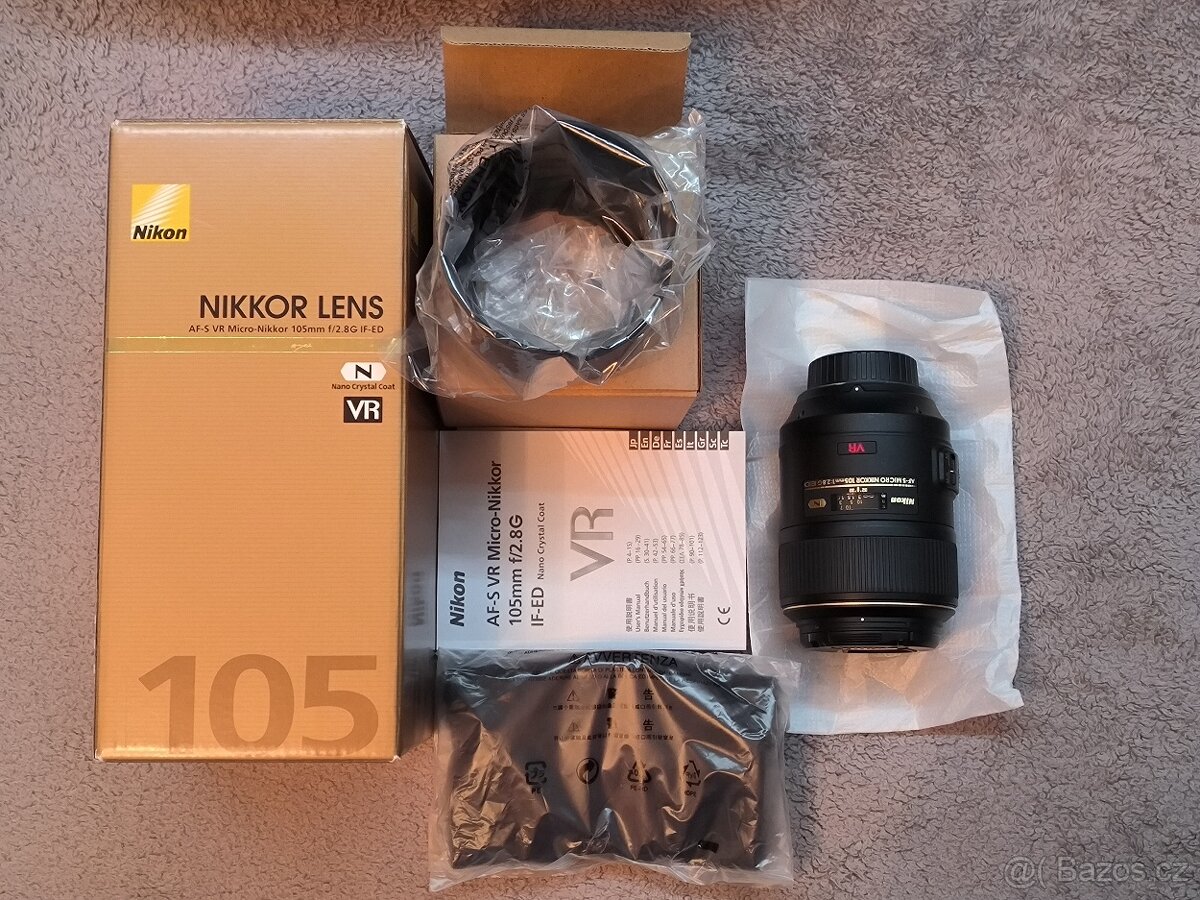 Nikon 105mm mikro.