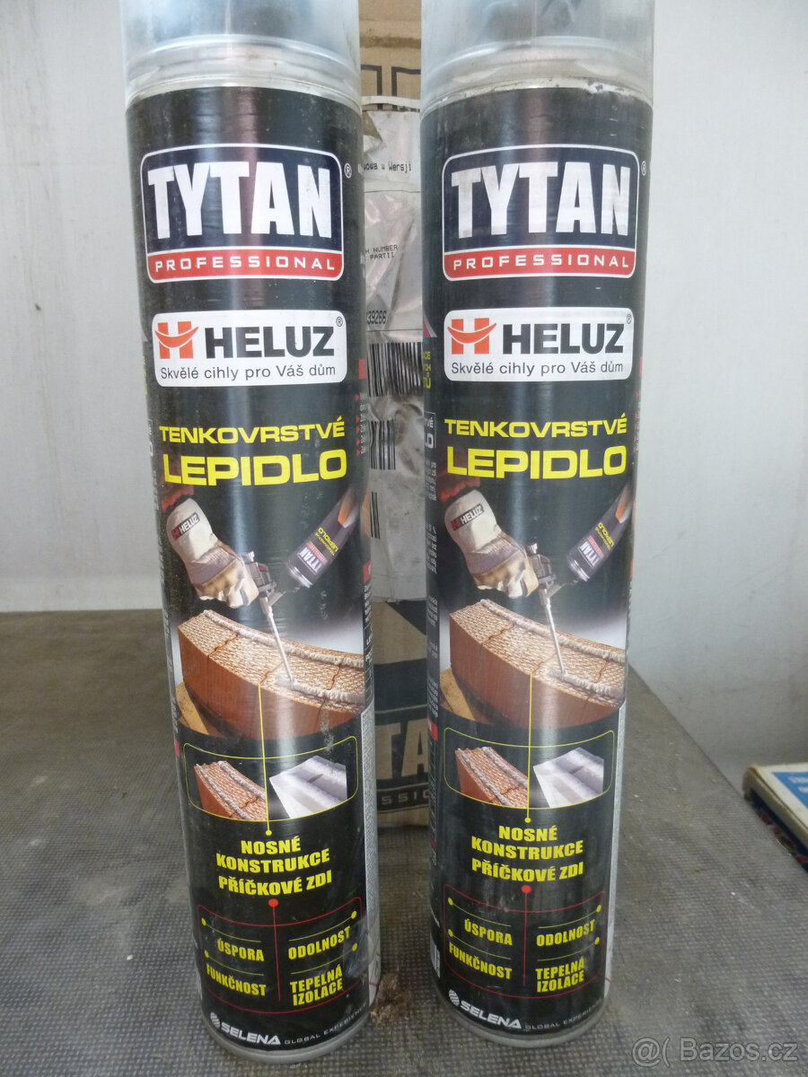 Tenkovrstvé lepidlo TYTAN PROFESSIONAL Heluz 750 ml