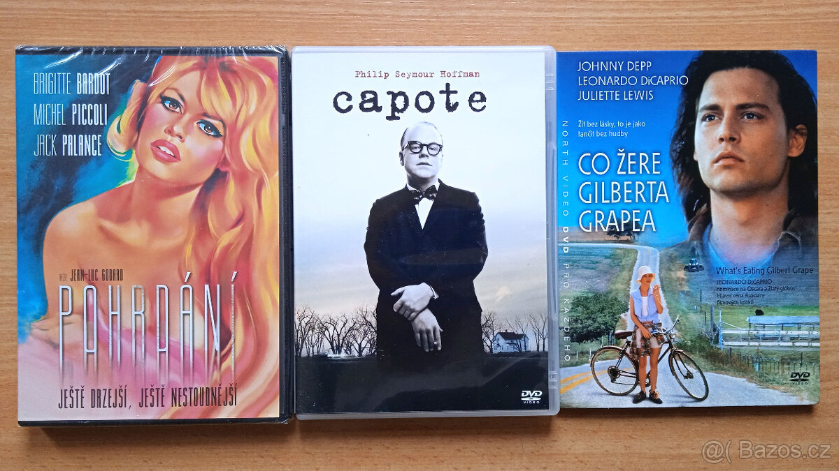 DVD Pohrdání, Capote, Co žere Gilberta Grapea