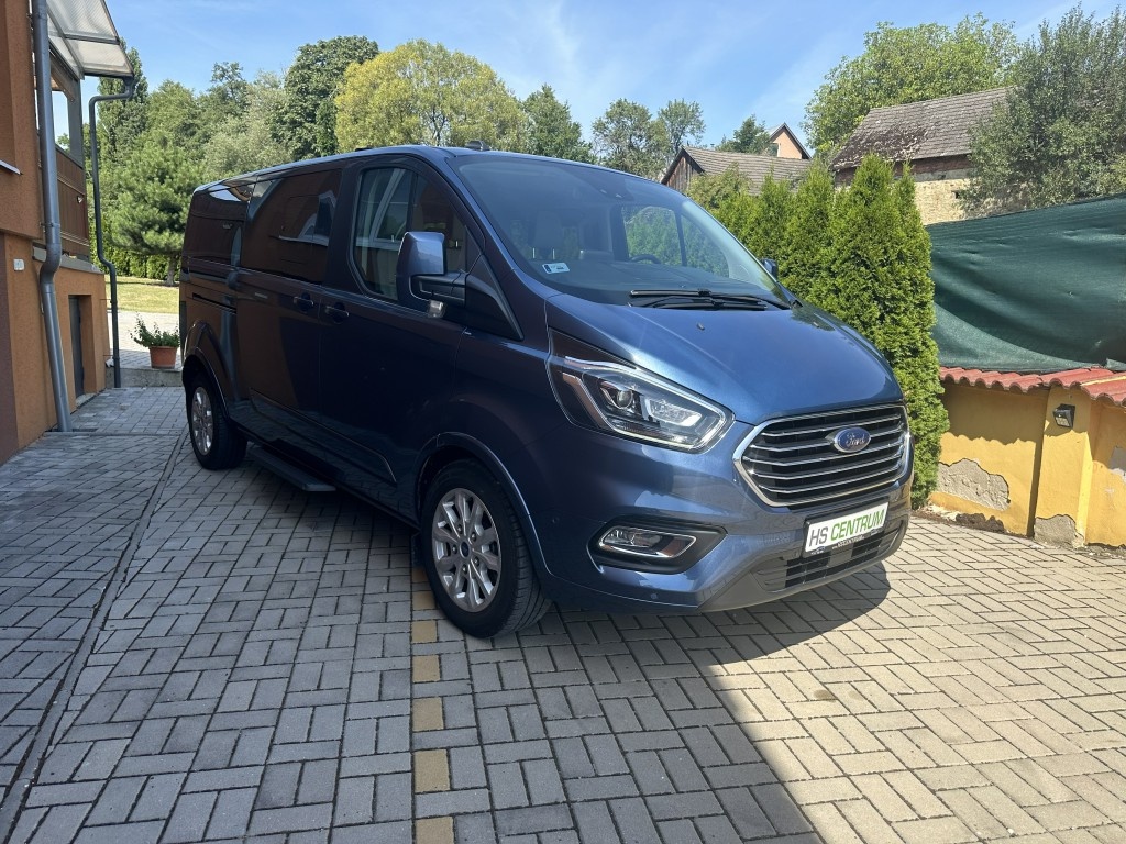 Ford Tourneo Custom 2.0 EcoBlue,mHEV, Titanium X,8mís, Tažné