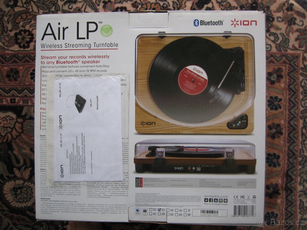 Gramofon ION Air LP Wood