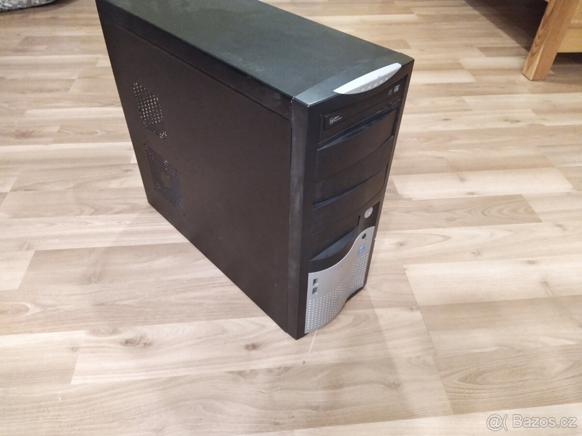 PC case/bedna + 350w zdroj a mechanika