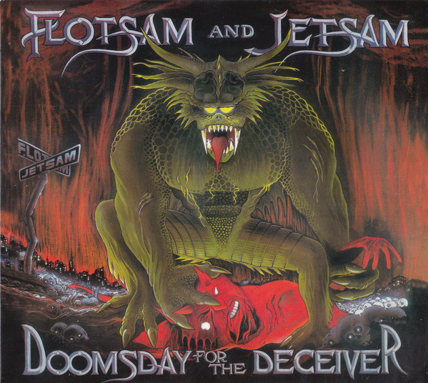 cd Flotsam&Jetsam ‎- Doomsday For The Deceiver 1986 digipack