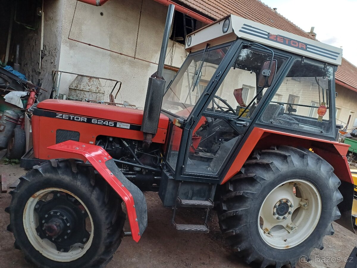 Zetor 6245, STK 2029, původní stav, najeto pouze 2400Mth