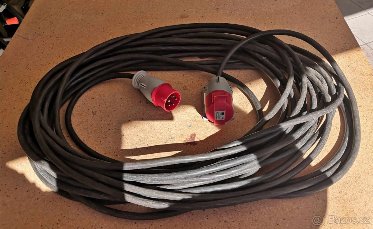 Prodlužovací kabel 30m, 400V/16A