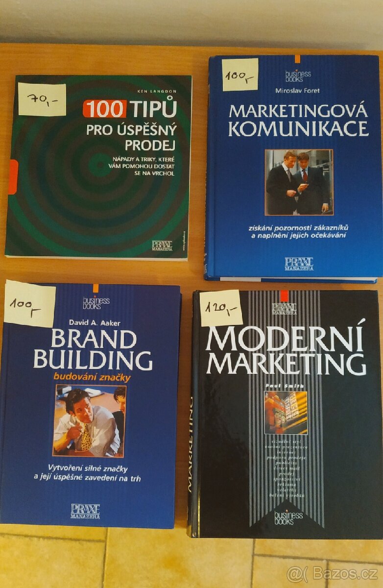 Knihy pro Marketing, Brand a Prodej