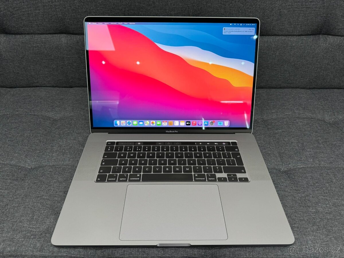 MacBook Pro 16" 2019 Touchbar - záruka 12 měsíců