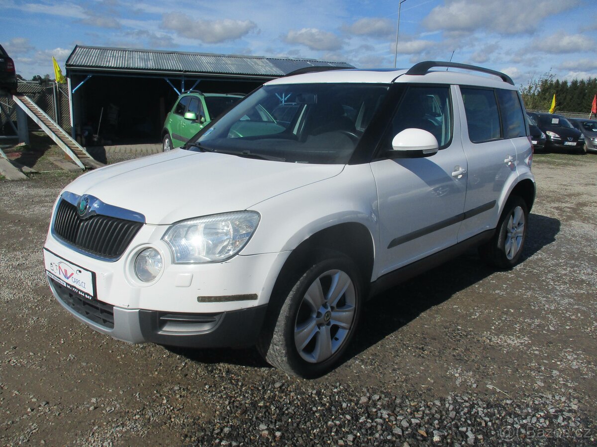 Škoda Yeti 1.2TSi 77kW Panorama 2011 bez koroze