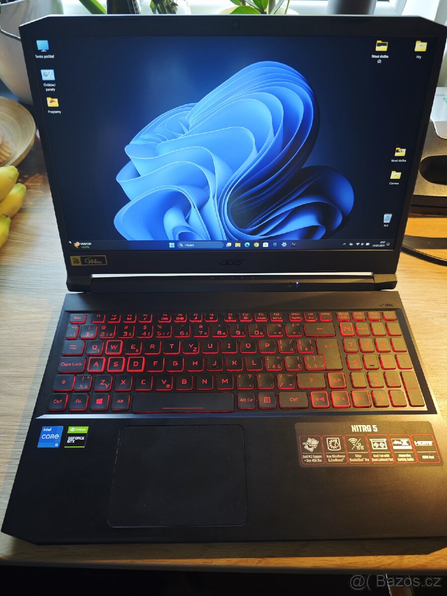 Herní notebook Acer Nitro 5 Obsidian Black