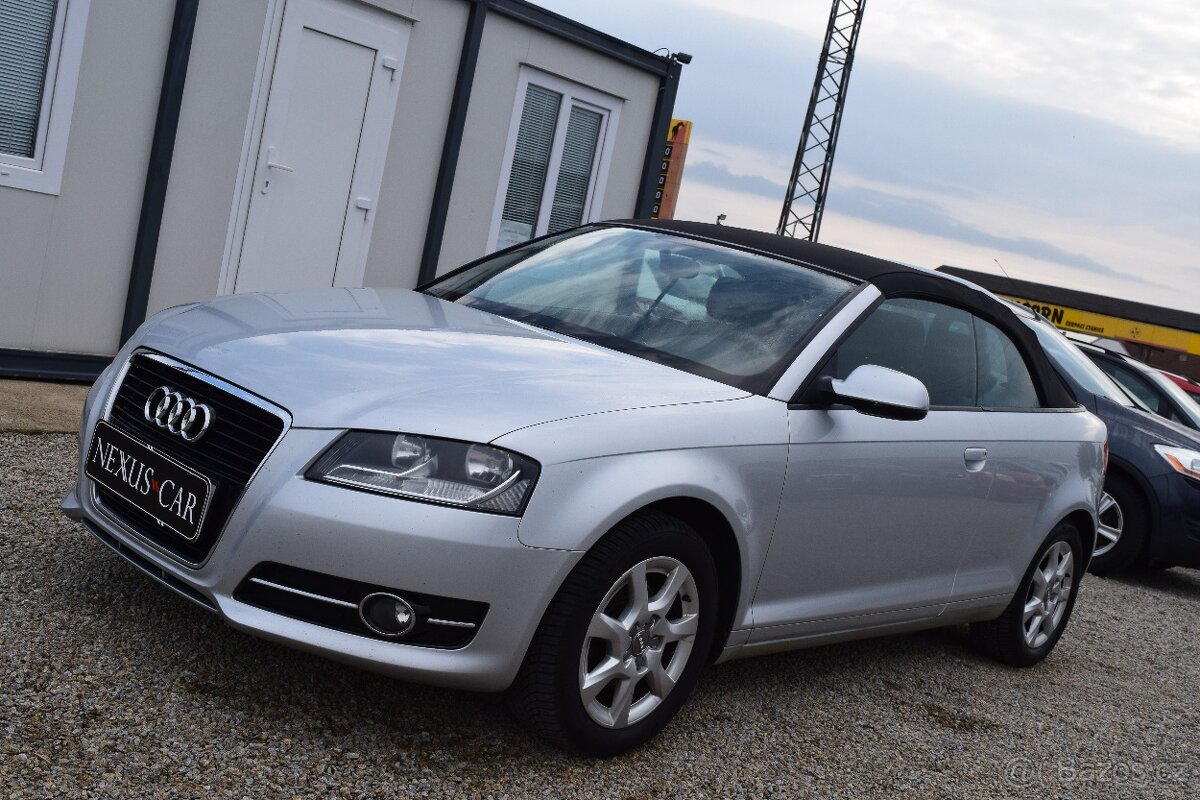 ►►Audi A3 1.6 TDI 77KW CABRIO VÝHŘEV USB◄◄