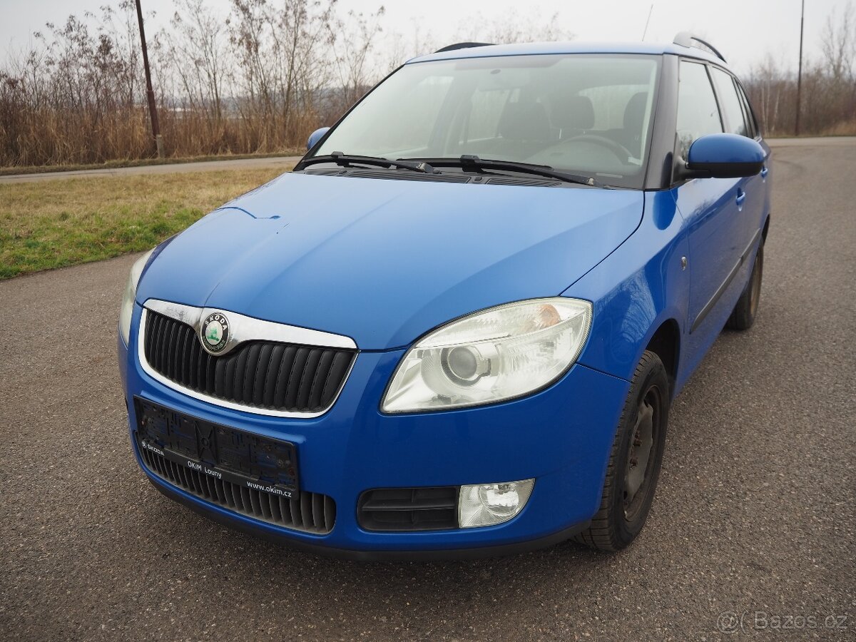 Škoda Fabia 1.2 HTP, klima, vyhř. sedadla