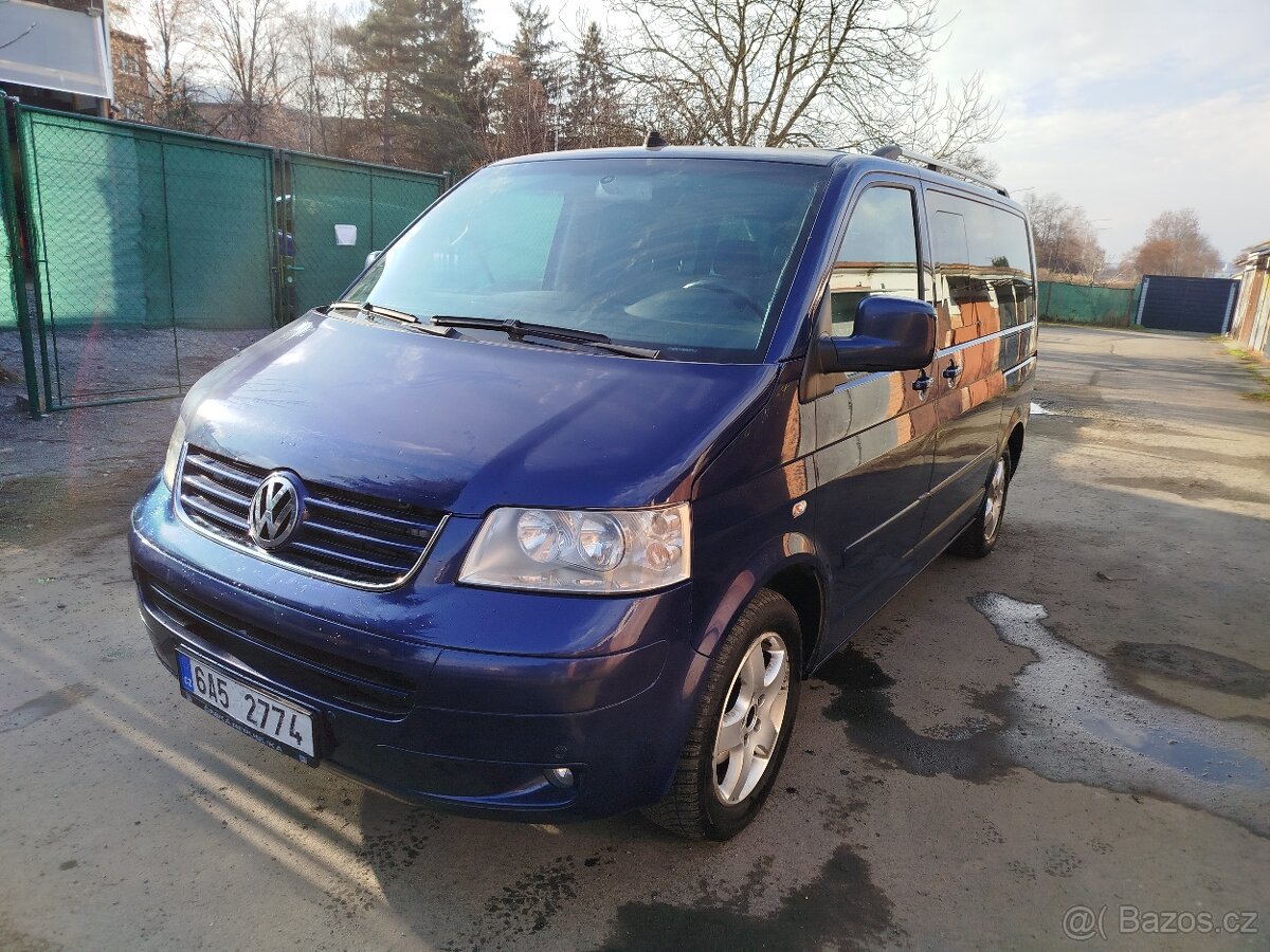 Vw Multivan T5 2,5 TDI highline, webasto, 230V