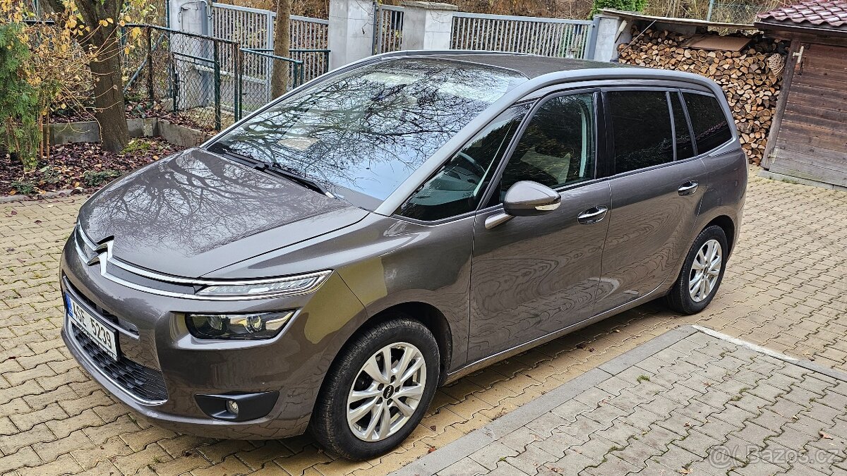 Citroën C4 Grand Picasso 1.6Hdi, 2017, automat, 7 míst