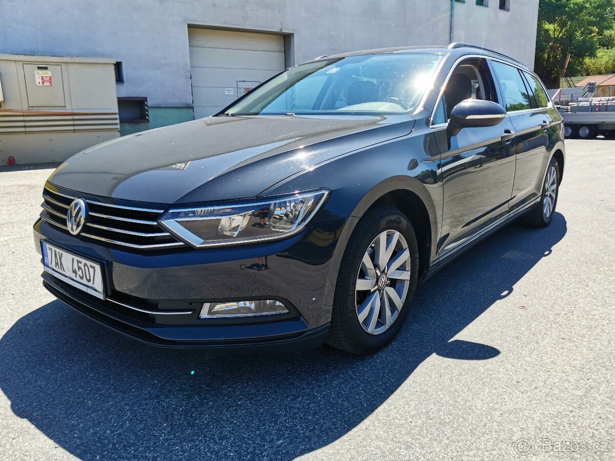 VW Passat Variant B8 - 2,0 TDi 140kW, DSG, rok 2015, DPH