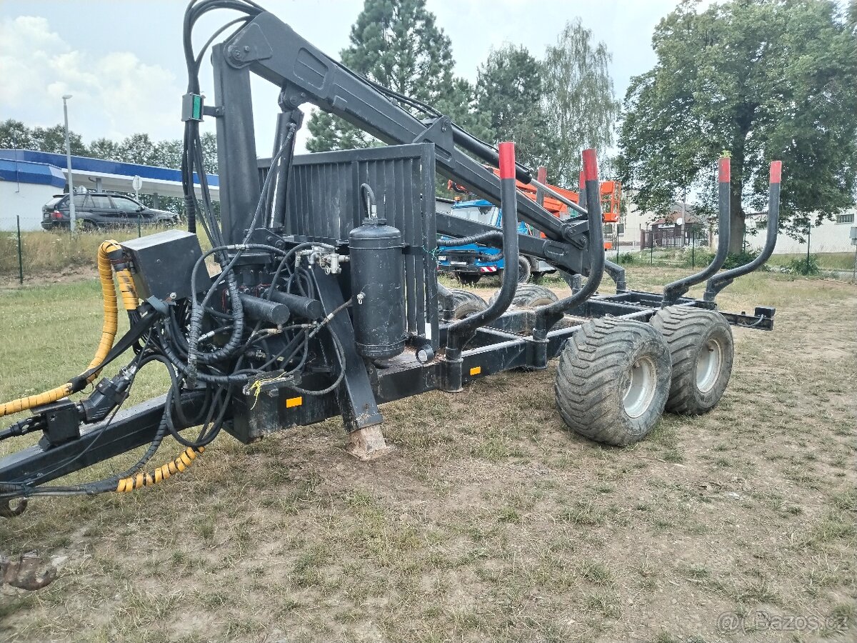 vyvážečka za traktor PALMS 12D - pohon 2WD