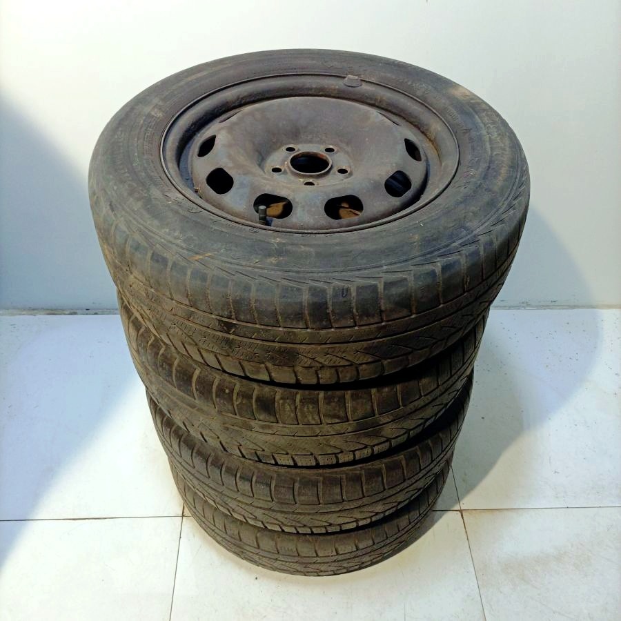 15" plechová kola – 5x100 – ŠKODA (VW, SEAT, AUDI)  Disky: P