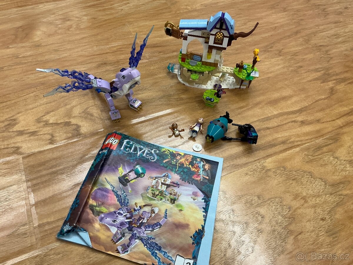 Lego elves větrný drak