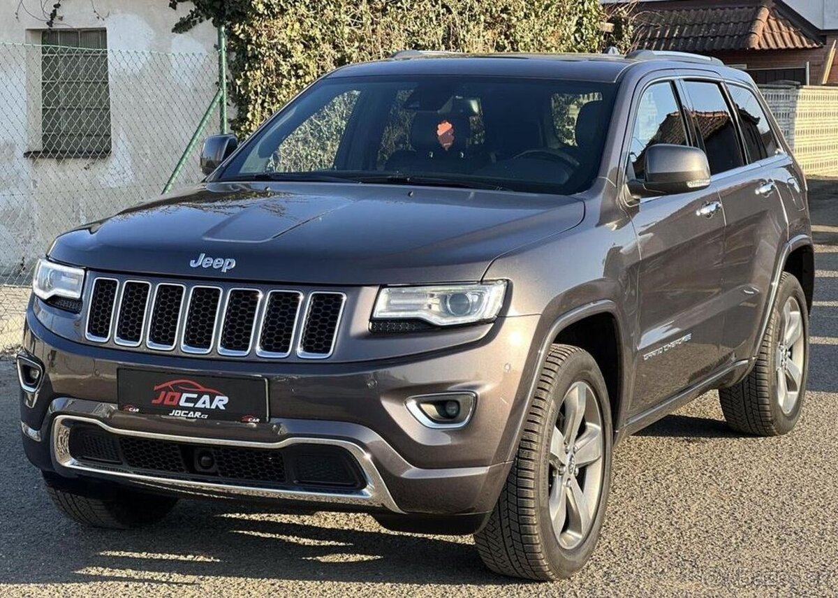 Jeep Grand Cherokee 3.0CRD OVERLAND KŮŽE NAVI automat 184 kw