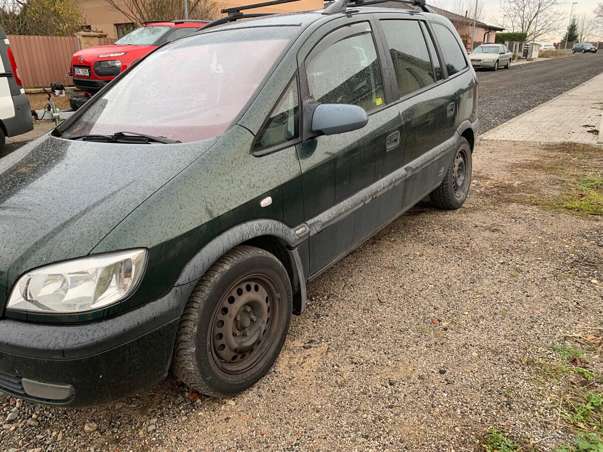 Prodám, Opel Zafira, 7 míst,1.8, 92 KW, 2001,