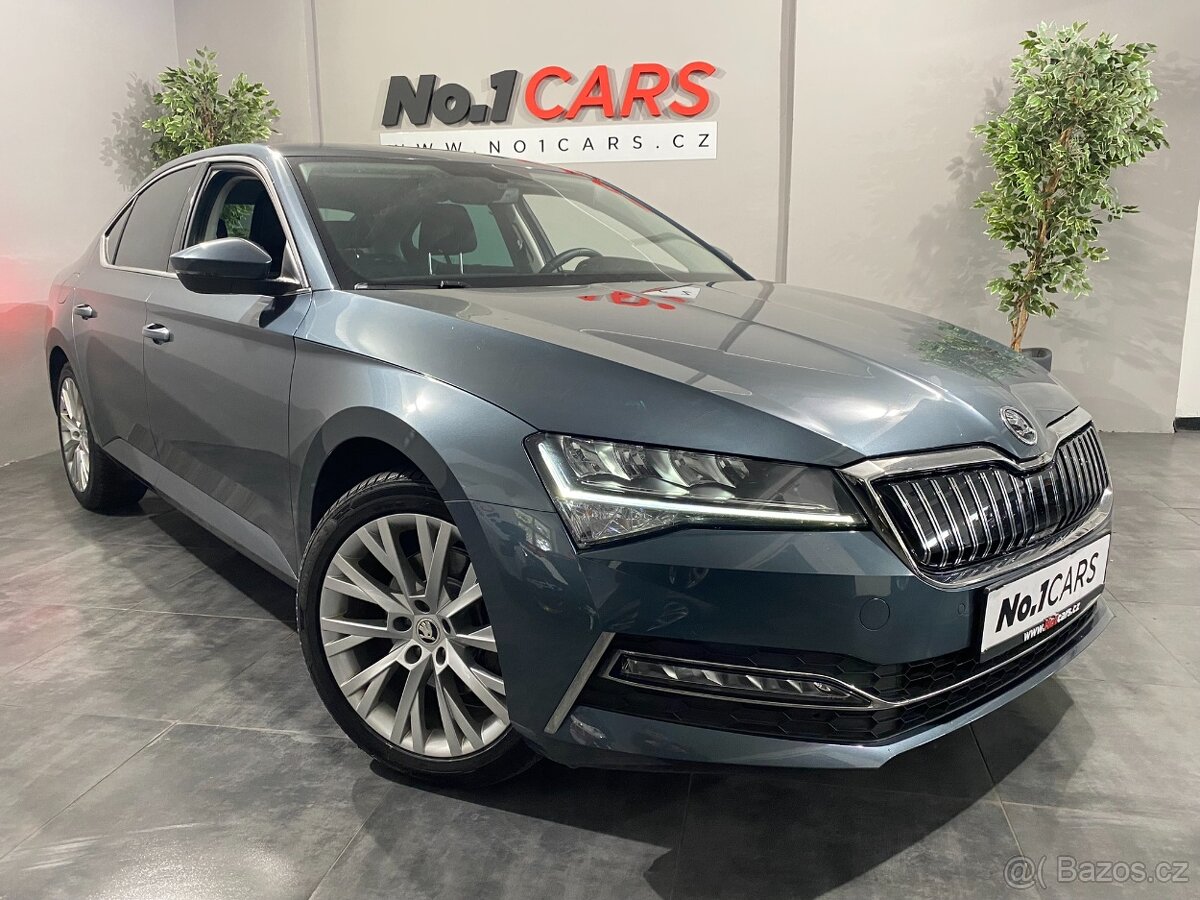 Škoda Superb, 1,4 TSI iV DSG LED 1.MAJ ČR WEBASTO - ZÁRUKA