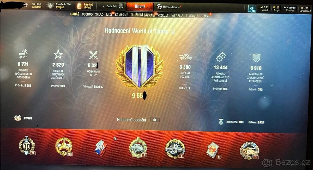 World of Tanks Account