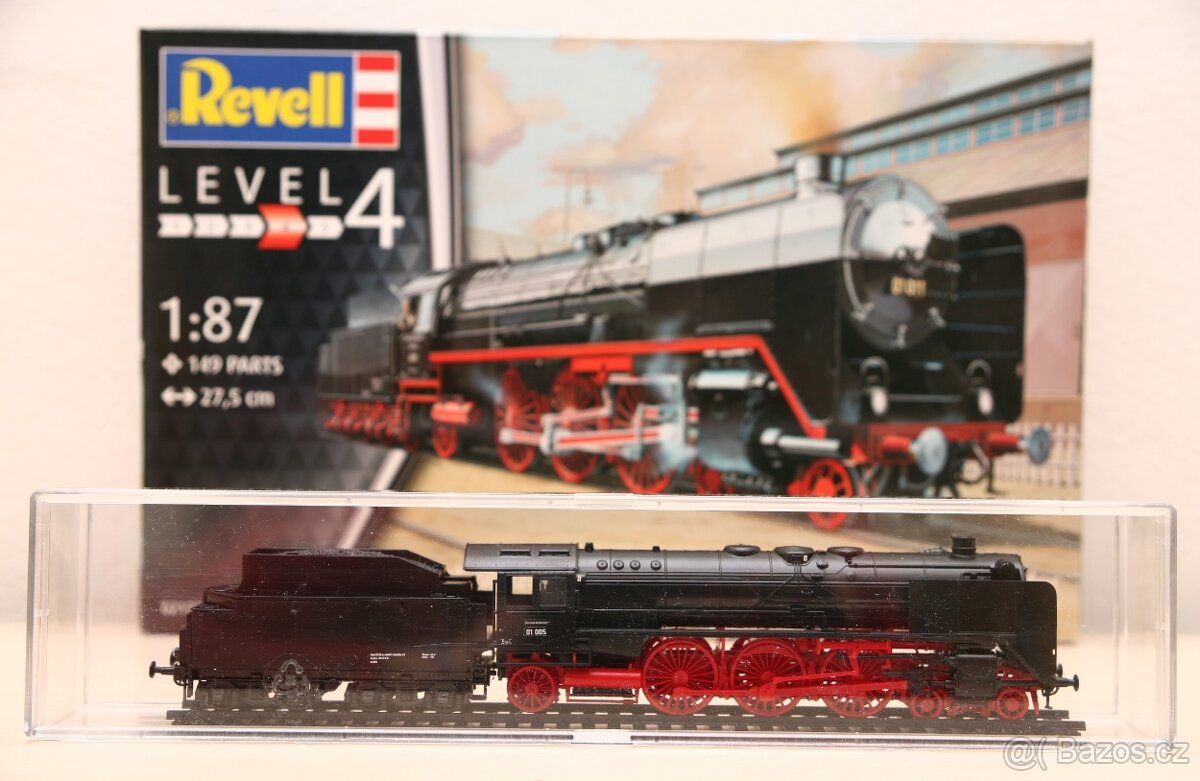 Parní lokomotivy BR 01/BR 02 Revell (1:87)