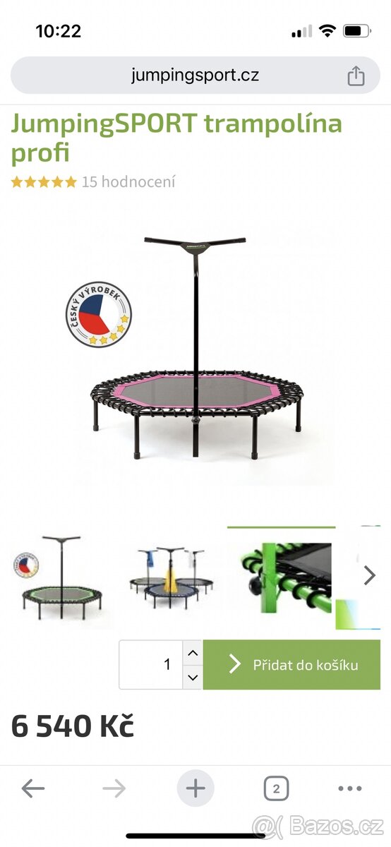 Jumpingsport trampolina