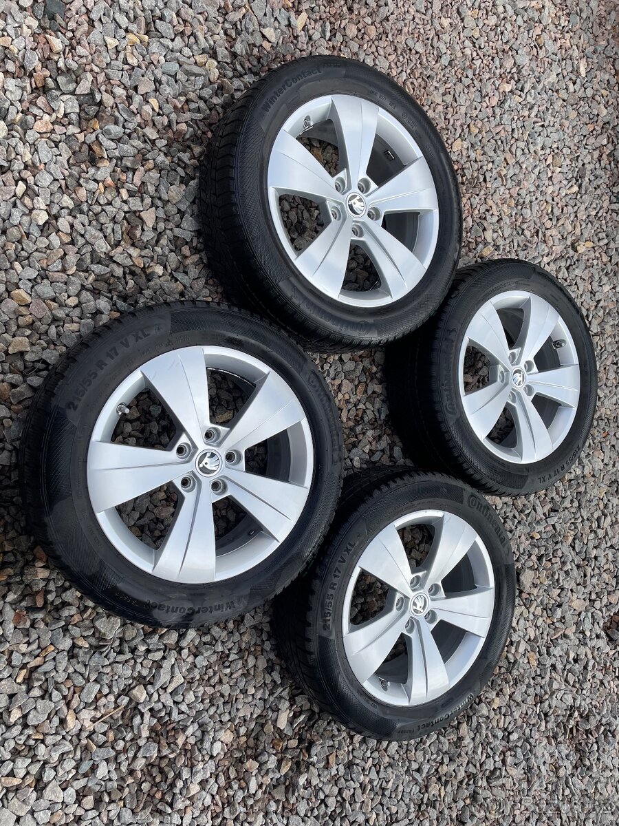 Sada Alu Disků ŠKODA TRITON R17 5x112