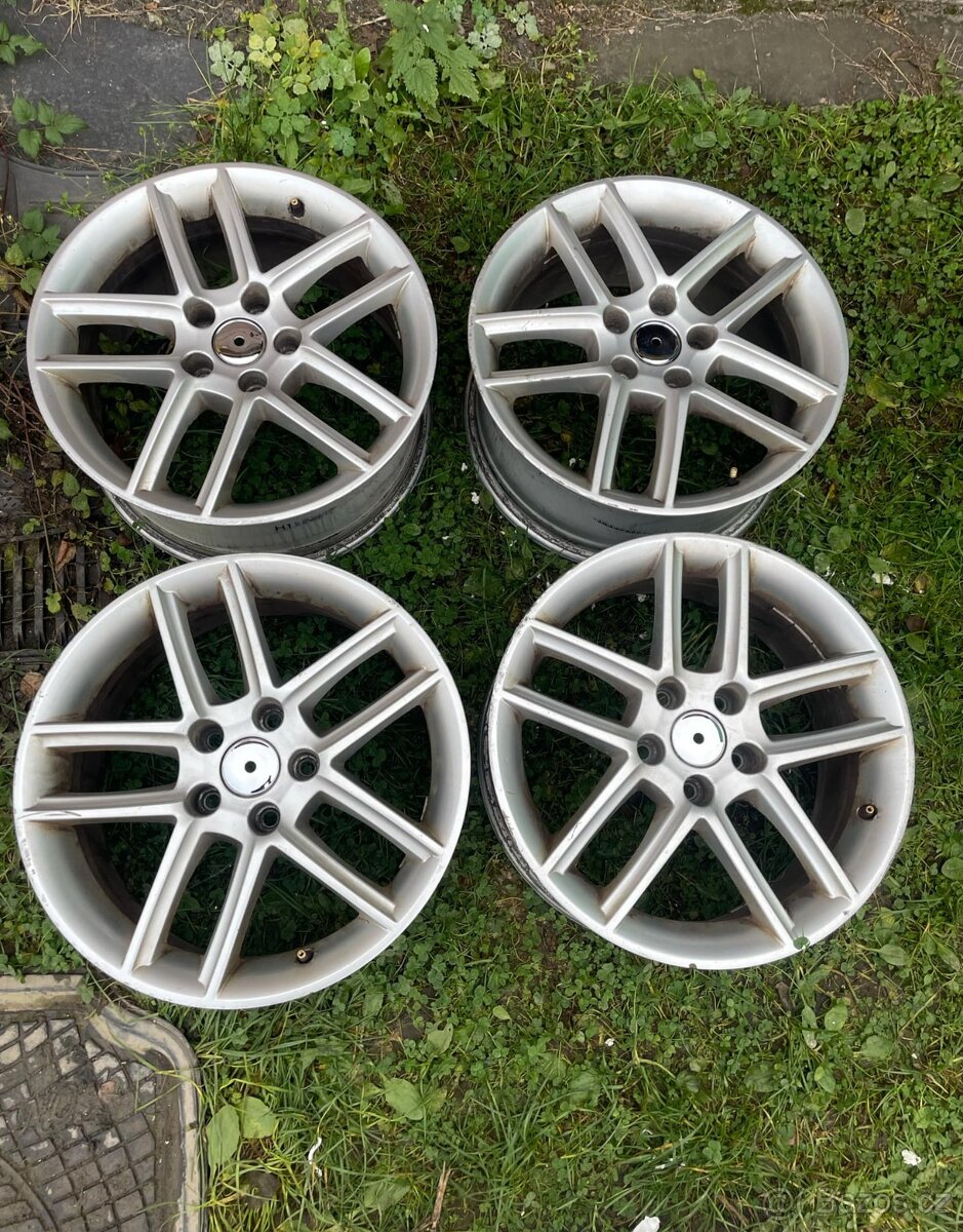 Alu kola5 x 112 17 Vw Škoda Seat Audi pěkný stav v pořádku -